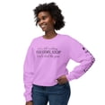 thumbnail image 3 of God is still writing your story Lightweight Crewneck Sweatshirt, 3 of 4