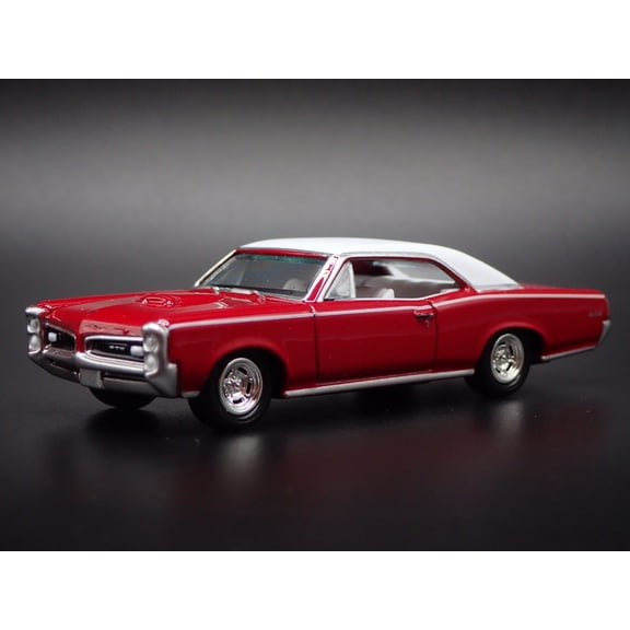 Open Box 1966 66 PONTIAC GTO MUSCLE CAR 1/64 SCALE COLLECTIBLE DIORAMA DIECAST MODEL CAR