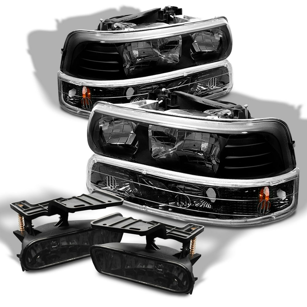 For Silverado Tahoe Suburban Headlights + Turning Signal Lights & Fog