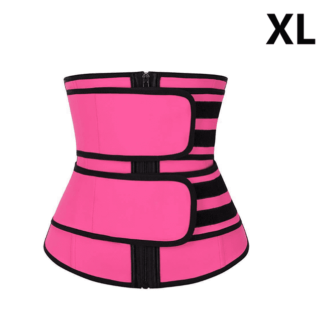 CNKOO Ceinture de Récupération Post-Partum pour Femmes Ceinture de Compression Confortable pour Gym 3TG Rose