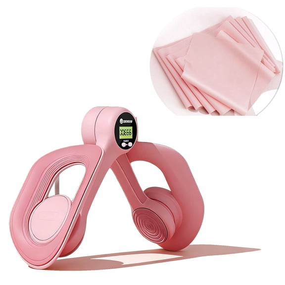 Upgraded Strap & Counter Pelvic Floor Muscle Trainer with Yoga Resistance Band for Thigh, Hip & Postpartum Recovery