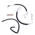 thumbnail image 4 of 3x Hydroboost Power Steering Hose Kit for Chevy Silverado 1500 2500 3500 HD GMC Sierra, Pump to Hydroboost & Gear Pressure/Return Hoses, OE 15113472, 26080632, 3402199, 15295853, 4 of 7