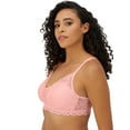 thumbnail image 4 of Bali Womens Beautifully You Lace Wireless Bra, 4 of 6