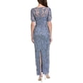thumbnail image 2 of Adrianna Papell womens  Beaded Petal Gown, 0, Blue, 2 of 4