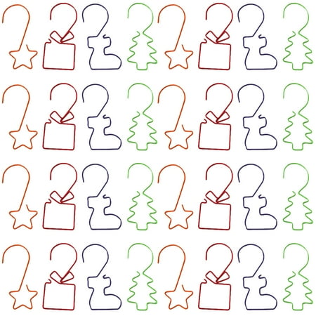 

Guiyong 40pcs Christmas Decoration Hooks Christmas Tree Hangers Holiday Ornament Hooks