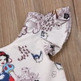 thumbnail image 4 of Qiylii Girls Clothes Set Cartoon Sleeveless Top Dress Point Elastic Shorts, 4 of 7