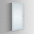thumbnail image 2 of DAX Sorrento 5" Wide Frameless Bathroom LED Mirror with Defogger, Metallic, 2 of 6