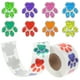 thumbnail image 1 of 1 rollo de pegatina con estampado de pata de perro, pegatina de pared, pegatina para bañera, huella de Animal, decoración artística de la pared, 1 of 5