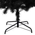 thumbnail image 5 of vidaXL Artificial Christmas Tree with Stand Black 210 cm PVC, 5 of 5