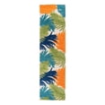 thumbnail image 2 of World Rug Gallery Tropical Floral Indoor/Outdoor Area Rug - Multi 2' x 7', 2 of 8