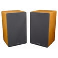 thumbnail image 4 of Pair Rockville RockShelf 64C Classic 6.5" Home Bookshelf Speakers w/37" Stands, 4 of 9