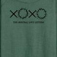 thumbnail image 3 of Instant Message - The Original Love Letters - Women's Lightweight French Terry Long Sleeve Shirt, 3 of 6