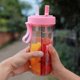 thumbnail image 4 of Handheld Mini Fan Automatic Spray Water Replenisher Fan USB Charging Portable Misting Fan for Outdoor Traveling Pink, 4 of 4