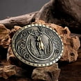 thumbnail image 2 of Vintage Celtic Knot Belt Buckle for Men Simple Cowboy Belt Buckle, 2 of 5