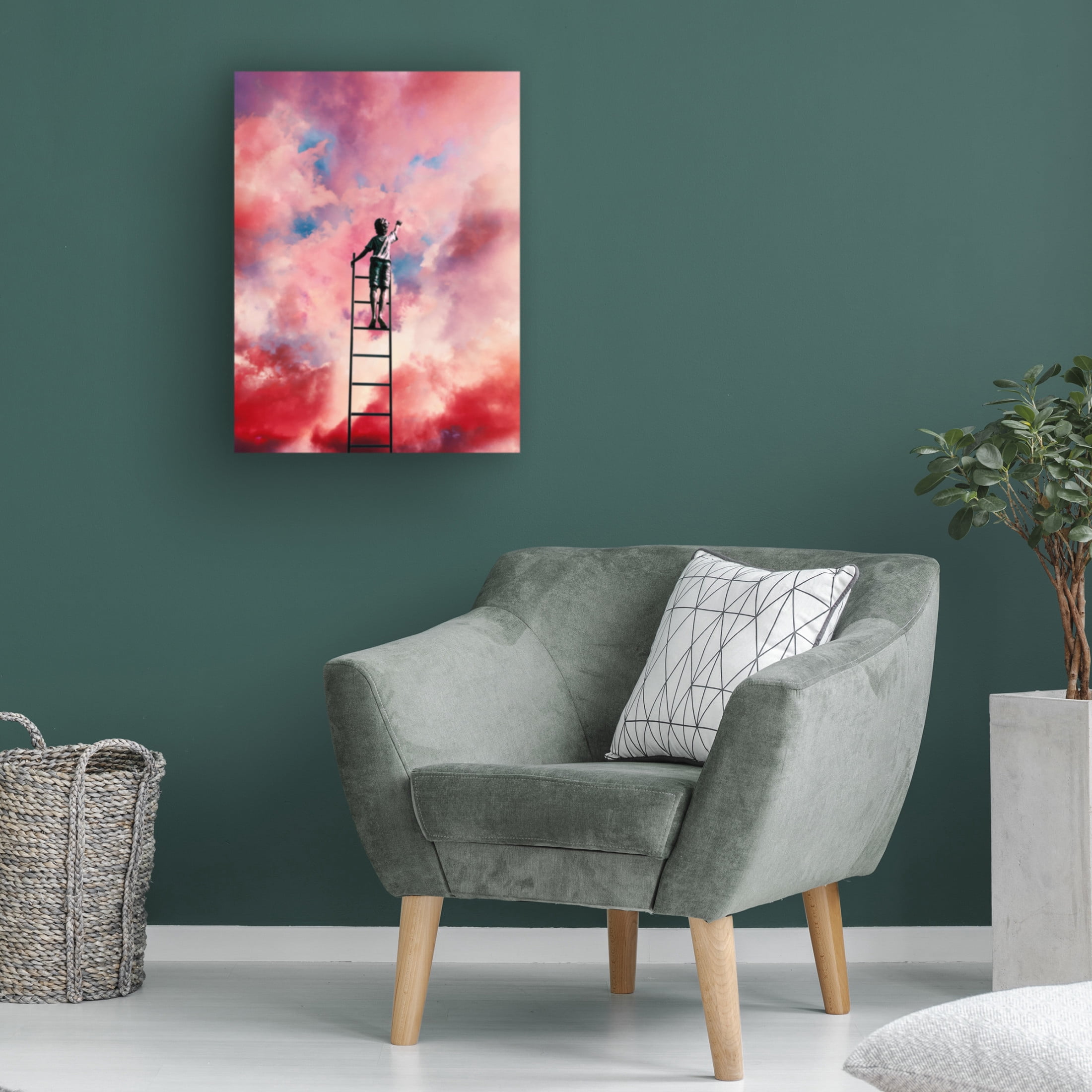 Trademark Fine Art Taudalpoi Cloud Painter Canvas Wall Art