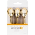 thumbnail image 2 of 12 Packs: 24 ct. (288 total) Gold Mini Spoons by Celebrate It, 2 of 5