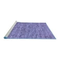 thumbnail image 2 of Ahgly Company Machine Washable Indoor Rectangle Abstract Blue Modern Area Rugs, 8' x 10', 2 of 4