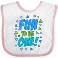 thumbnail image 3 of Inktastic Fun to Be One Birthday Boys Baby Bib, 3 of 4