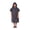 Charcoal, variant on ALLEN & MATE 100% Cotton Kids Changing Robe Surf Poncho, Safety Certified Oversized Hooded Wearable Towel for Boys & Girls