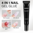 thumbnail image 2 of Pegamento de uñas AILLSA, gel, 15 g, para puntas de uñas, acrílico, curado con lámpara UV, 2 of 7