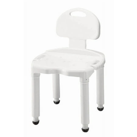 Shower Bench With Handles with Back