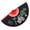 Black, variant on BIMZUC Tai Chi Martial Arts Kung Fu Bamboo Silk Fan Right Hand Wushu Dance Practice Training, Red, 13 inches