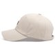 thumbnail image 3 of Gorra de béisbol lisa de algodón con letra «R» bordada, 3 of 5