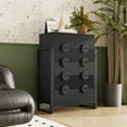 thumbnail image 3 of LGHM 6 Drawer Dresser, Tall Chest of Drawers for Bedroom Living Room, Black, 3 of 8