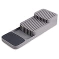 thumbnail image 2 of axGear Kitchen Drawer Organizer Tray for Knives Knife Block Cutlery Storage Grey, 2 of 7