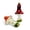 2 pcs Amanita Mushrooms, variant on Stp Goods Sunny Fruits Glass Christmas Ornament Set of 2 Hand-Painted Christmas Tree Ornament Christmas Tree Hanging Decorations, Yellow