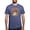 Heather Blue, variant on - Boo Haw: Spooky Meets Country Vibes Men's Deluxe T Shirt - Mens Tri-blend T-Shirt