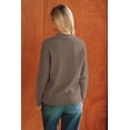 thumbnail image 6 of Arach&Cloz Women's 100% Cotton Collared V Neck Eyelet Knit Spring Cotton Polo Shirts 2026, 6 of 7