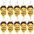 thumbnail image 3 of 10 llaveros de abeja de peluche, colgantes para mochila, llaveros y otros objetos decorativos., 3 of 8