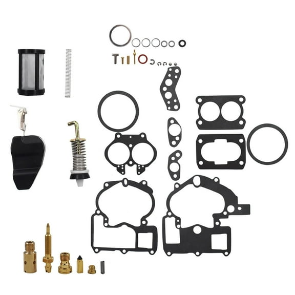 LABLT Carburetor 3302-804844002 3.0 4.3 5.0 Rebuild Kit Fit for Mercruiser Marine 2Barrel
