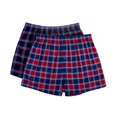 thumbnail image 2 of Stanfield's Caleçon Boxeur Court en Coton Haut de Gamme Tissé à Carreaux pour Homme - Lot de 2, Style 2579, 2 of 2