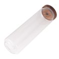 thumbnail image 3 of 1700ML Wooden Lid Candy Jar High Borosilicate Transparent Glass Storage Tank Portable Food Grain Container (9x30.5cm Random Pattern Lid), 3 of 9