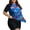 A2-Blue, variant on FOLUNSI Womens Plus Swimsuits 2 Piece Short Sleeve with Boyshorts Surfing Swimwear 0X-5X