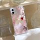 thumbnail image 2 of Funda de mariposa rosa compatible con iPhone 13 Pro Max, bonita funda Kpop, con efecto espejo degradado rosa para mujeres y niñas., 2 of 8