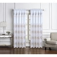 thumbnail image 4 of Arcadia Embroidered Window Curtain with Attached Valance 90 inch Gold, 4 of 5