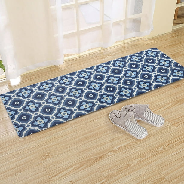 Kitchen Rug Kitchen Floor Mats Anti Fatigue Comfort Heavy Duty Waterproof Oil Proof Non Skid Rubber Back Washable Doormat Bathroom Area Rug Walmart Com Walmart Com