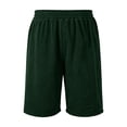 thumbnail image 6 of VV AVEORS Mens Corduroy Shorts Casual Elastic Waistband Big And Tall Shorts Solid Color Lightweight Work Short With Pockets Dark Green 3XL, 6 of 7