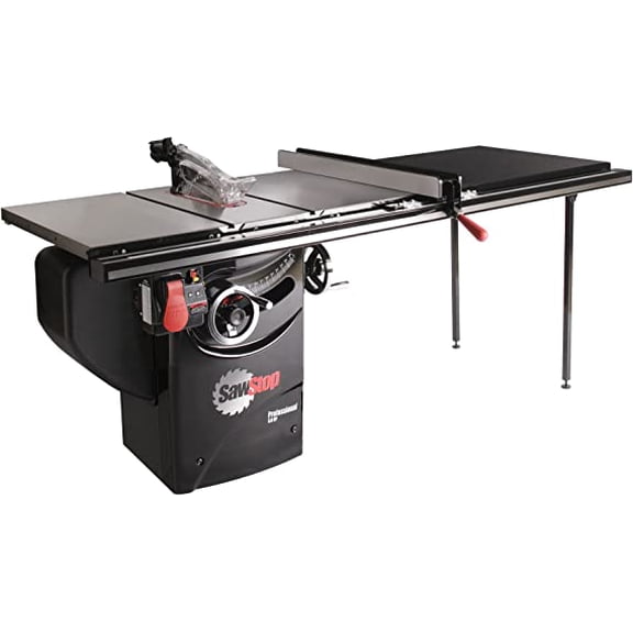Sawstop 10 In. 3 Hp Professional Cabinet Saw With 52 In. Fence