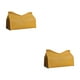 thumbnail image 2 of Toystoory Bolsa de almacenamiento de tejido de cuero PU en forma de V, soporte reutilizable recargable de gran capacidad, contenedor dispensador de Amarillo 2piezas Toystoory CBP189044, 2 of 6
