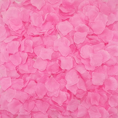 OTGFRF-1500 PCS Pink Silk Rose Petals for Valentine s Day Romantic Night Wedding Proposal Anniversary Flower Decorations(Separated Scented)