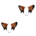 thumbnail image 4 of Diadema de felpa Jumpingount Aro de pelo estilo japonés, 4 of 6