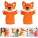 thumbnail image 5 of 2 piezas Fox Hand Puppets Kids Funny Animal Puppet Toys Story Telling Puppets, 5 of 6