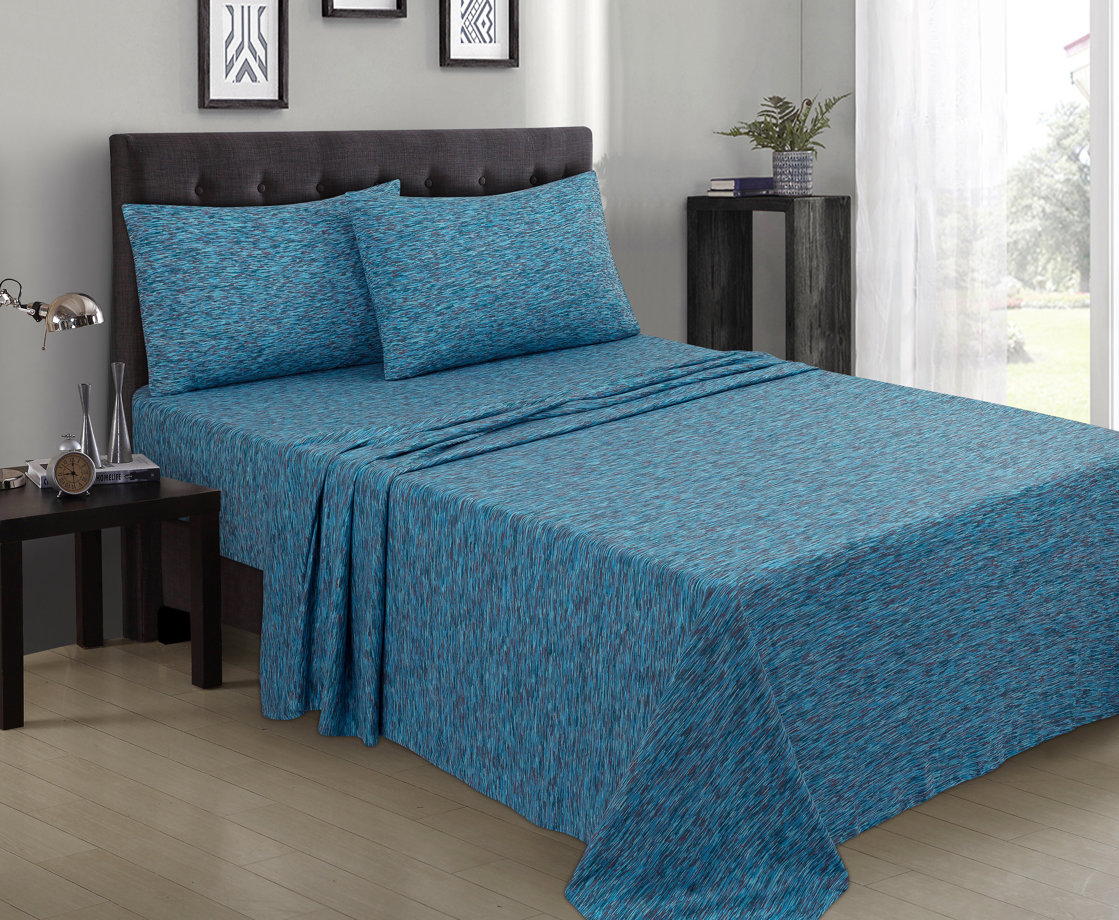 Mainstays Jersey Knit Bedding Sheet Set 