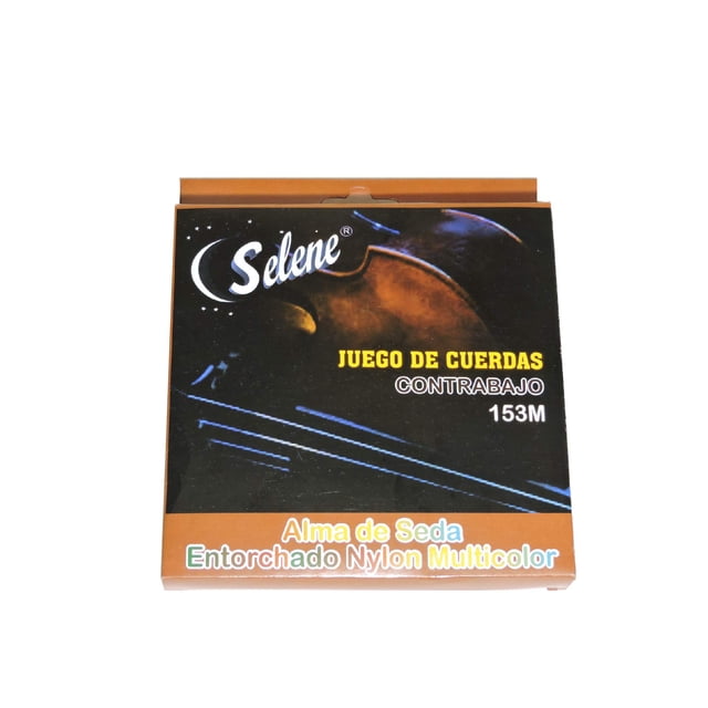 Juego completo de 4 cuerdas Selen Selene para contrabajo/Tololoche