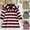 Wine, variant on ATOGUTA Girls Dress Collared Long Sleeve Striped A-Line Fall Casual Dresses Size 2T-8, Coffee