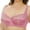 Pink, variant on CAICJ98 Bras For Women Women's Full Coverage Non Padded Wirefree Plus Size Minimizer Bra for L Bust Support Seamless Beige,3X-L